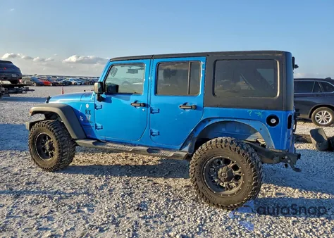 2015 Jeep Wrangler Unlimited Sport z USA, uszkodzony, nr VIN 1C4BJWDG7FL560735